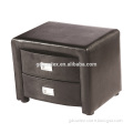 PU leather night stand/faux leather nightstand